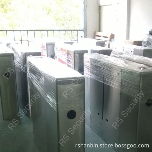 High Speed Flap Gate Turnstile Security Subway Pedestrian